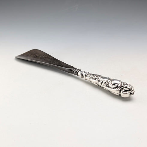 1904 年英國古董純銀手柄鞋拔,由 Joseph Gloster 製作